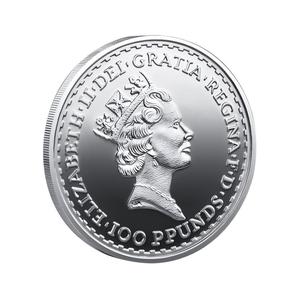 Moneta Commemorativa Britannia Placcata, <span class=keywords><strong>Regina</strong></span> Elisabetta II, Moneta da Collezione, Souvenir Storico Britannico, Regalo da Collezione - Product Image 2