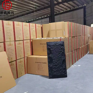 Materiale decorativo del pannello di parete alternativo della roccia sintetica del poliuretano artificiale leggero per l'esterno dell'impiallacciatura - Product Image 5