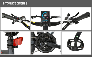 Professional Reliable Elektrofahrrad OEM Electric Bike electric city bike steel frame ebike - Product Image 3