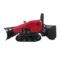 Souffleuse à neige électrique professionnelle haute performance et haute puissance avec moteur de 9,0 kW, largeur de déneigement de 1200 mm