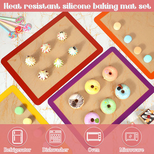 B2B Clearance Sale <b>Silicone</b> <b>Baking</b> Mat Set Non-Stick Mats Sheet <b>Silicone</b> Cookie Sheet Oven Cookie <b>Baking</b> Mats - Product Image 4