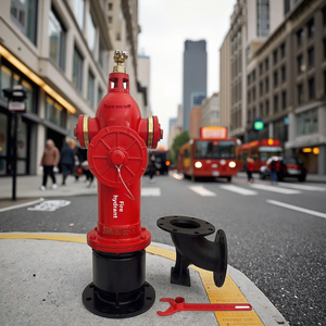 Ce ISO được phê duyệt chữa cháy nguồn nước dễ uốn sắt <span class=keywords><strong>2</strong></span> cách mặt Bích Loại ngầm ngoài trời cứu hỏa - Product Image 2