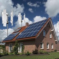 Vente Flash : Éolienne à axe vertical PNG DW-WTHT 5KW de fabrication chinoise, 12~500V, diamètre du rotor 1,2m, garantie 5 ans, à vendre