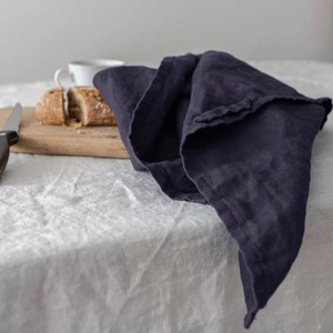 Bán buôn 100% tinh khiết lanh lanh vuông Khăn ăn tùy chỉnh nhà hàng nhà bếp bảng vải cho bữa tiệc tối đám cưới-Bền thanh lịch - Product Image 6