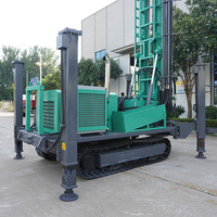 Machine d'ingénierie minière entièrement hydraulique de 600 m de profondeur, prix de gros, vente rotative à Dubaï, équipement de forage de puits d'eau de 150 m