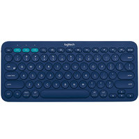 Teclado Bluetooth multidispositivo Logitech K380 con perfil delgado compacto Easy-Switch para Mac