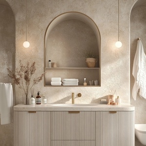 Muebles <span class=keywords><strong>de</strong></span> <span class=keywords><strong>Baño</strong></span> <span class=keywords><strong>de</strong></span> Madera Maciza y Acero Inoxidable al por Mayor, Gabinete <span class=keywords><strong>de</strong></span> Pared Colgante <span class=keywords><strong>de</strong></span> Madera Contrachapada con Puerta <span class=keywords><strong>de</strong></span> Vidrio - Product Image 5