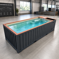 Piscine modulaire préfabriquée haut de gamme pour villa de luxe, hôtel, complexe hôtelier, jardin et divertissement