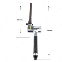 Outil pneumatique industriel portable 13X457mm 16000 Rpm Mini ponceuse à bande pneumatique à vitesse variable pour l'ébavurage, le ponçage et la finition de la réparation des collisions