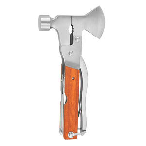 Marteau à griffes YJC-1 pour extérieur, compact, multifonctionnel, outil de survie en métal orange, équipement EDC pour la nature sauvage et les voyages en voiture - Product Image 4
