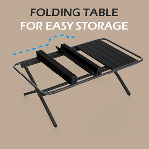 Ultra-light and Compact Beach Picnic <b>Outdoor</b> <b>Folding</b> <b>Table</b> Mini <b>Folding</b> Beach Picnic Roll <b>Table</b> - Product Image 6