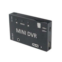 Mini module DVR FPV pour modèles RC de course, commutable NTSC/PAL, avec batterie intégrée, enregistreur vidéo et audio en plastique durable Fxb