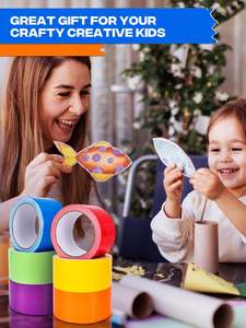 Fita Adesiva Colorida de Alta Adesão Impermeável para Embalagem e Reparo Sem Resíduos Personalizada Direto da Fábrica - Product Image 4