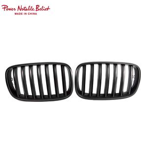 Parachoques de la parrilla para <span class=keywords><strong>BMW</strong></span> <span class=keywords><strong>X5</strong></span> X6 Matt frente negro riñón parrilla para <span class=keywords><strong>BMW</strong></span> serie <span class=keywords><strong>X</strong></span> E70 E71 alta calidad solo listones de línea 2007-2013 - Product Image 2