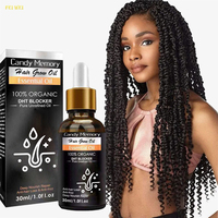 Huile Essentielle Naturelle Biologique pour la Croissance des Cheveux, Formule Végétale Pressée à Froid, Stimule les Follicules Pouvants Dormants, Réduit la Chute de Cheveux