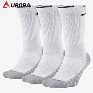 Chất Lượng Cao Thương Hiệu Logo 3 Đôi Thoải Mái Vớ Thể Thao, Dày Soled Cotton Đan Vớ, Chạy Đào Tạo Vớ - Product Image 1