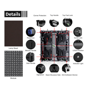 Nuovi Pannelli LED Impermeabili P2.6 P2.9 P3.91 per Noleggio, Schermi Video LED per Esposizioni, Palchi, Pubblicità, Display LED per Esterni - Product Image 2