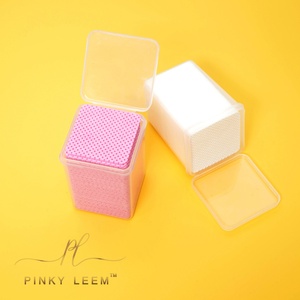 แผ่นสำลีเช็ดกาวต่อขนตา Pinky Leem OEM ปราศจากขุย สำหรับเช็ดกาวต่อขนตา - Product Image 6