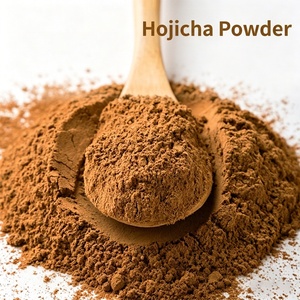 Poudre de thé vert japonais torréfié en gros pour usine, poudre de Hojicha riche en arôme torréfié pour le thé au lait, les desserts et la pâtisserie - Product Image 3