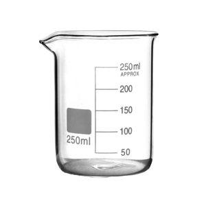 Bécher en verre borosilicate de 250 ml pour usage en laboratoire - Product Image 1