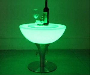 Mesa de Bistró Moderna para Exteriores, de Plástico PE, con Control Remoto, Cambio de Color LED, Impermeable IP65, para Uso Comercial en Bares, Hogares, Parques - Product Image 2