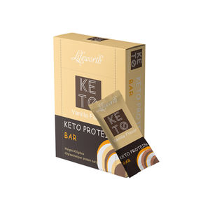 LIFEWORTH Vanille Keto Proteïne Repen Laag-koolhydraat Voedsel & Drank 60g Per Verpakking - Product Image 1