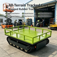 Vehículo Elevador de Materiales con Control Remoto para Jardinería y Desarrollo de Propiedades
