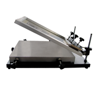 Mesin Sablon Semi-Otomatis 1 Stasiun 1 Warna 500*700mm untuk Label, Tagihan, Pakaian - Bekas