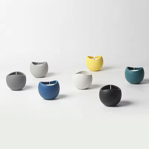 Vases et bougeoirs en céramique mate en gros pour la maison, les mariages, l'aromathérapie et la décoration - Product Image 4