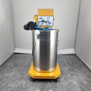 Mesin Powder <span class=keywords><strong>Coating</strong></span> Profesional untuk Penyemprotan Presisi Meningkatkan Nilai Merek dengan Komponen PLC untuk Substrat Logam - Product Image 5