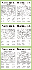 Libro <span class=keywords><strong>de</strong></span> Actividades <span class=keywords><strong>de</strong></span> Fónica para Niños: Busca y Encuentra, Libro <span class=keywords><strong>de</strong></span> Aprendizaje <span class=keywords><strong>de</strong></span> Palabras en Inglés para Preescolar - Product Image 6