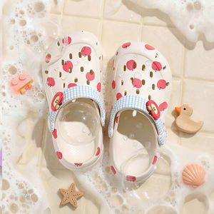 <span class=keywords><strong>Chaussons</strong></span> d'été pour enfants, garçons et filles, mignons, antidérapants, à bout ouvert, sabots et sandales d'extérieur pour bébés - Product Image 4