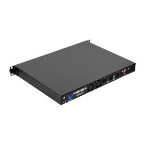 DMX2.6 1U คลาส D 600W×2 เครื่องขยายเสียงดิจิตอล DSP 2 แชนแนล ตัวเครื่องโลหะ สำหรับระบบเสียง PA - Product Image 5