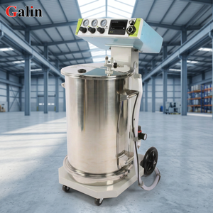 Équipement de revêtement en poudre Galin <span class=keywords><strong>Chrome</strong></span> Over pour pièces métalliques T1 CE Produits en acier Composants de quincaillerie Finition de surface Aluminium - Product Image 1