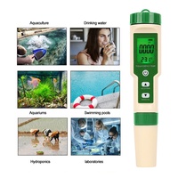 Testeur de qualité de l'eau de piscine numérique étanche IP 67 EZ9910 5 en 1 ph Tds Ec Orp Température