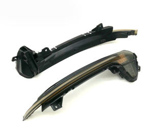 ADT 12V clair fumé séquentiel <span class=keywords><strong>dynamique</strong></span> LED rétroviseur latéral clignotant indicateur lumineux clignotant lampe pour A6/A6L/S6/RS6 C7/4G <span class=keywords><strong>2012</strong></span> ~ ON - Product Image 2