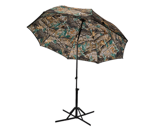 Nuovo miglior prezzo di moda grande Camouflage metà riparo da pesca Patio ombrello con inclinazione - Product Image 3