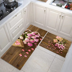 Nhà Máy Trực Tiếp Phổ Biến Nhà Bếp Không Thấm Nước <span class=keywords><strong>Mat</strong></span> 2 Pcs Thiết Lập Mềm Kết Cấu Bền 3D In Rau Nhà Bếp Chống Mệt Mỏi Sàn <span class=keywords><strong>Mat</strong></span> - Product Image 4
