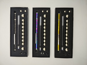 Magnetische <span class=keywords><strong>Pen</strong></span> Cadeau Set Paarse Stijl Fidget <span class=keywords><strong>Pen</strong></span> Set Magneet Set Klaar Om Te Verzenden Aangepaste Logo & Pakket - Product Image 6