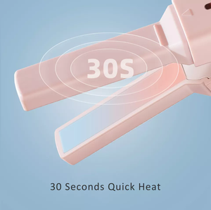 KooFex – lisseur de cheveux 2 en 1, rouge à lèvres mignon <span class=keywords><strong>pas</strong></span> <span class=keywords><strong>cher</strong></span>, Mini <span class=keywords><strong>fer</strong></span> plat en céramique à chaleur rapide USB <span class=keywords><strong>sans</strong></span> <span class=keywords><strong>fil</strong></span> - Product Image 4