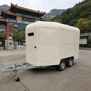 Oem Trailer Heavy Duty <b>Towable</b> Mobile Catering Custom Size Stainless Steel Concession Food Truck With Full Kitchen - Product Image 5