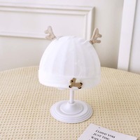 Gorro de Bebé Recién Nacido para Bebés de 0 a 3 Meses, Ligero, de Algodón y Elastano, Antibacteriano, Unisex, para Primavera y Verano