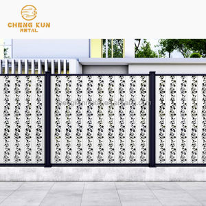 Fabricant spécialisé dans les dimensions sur mesure, lieux publics, large gamme <span class=keywords><strong>de</strong></span> tailles, garde-corps en aluminium noir élégant - Product Image 3