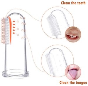 Spazzolino da Denti in <span class=keywords><strong>Silicone</strong></span> USSE per Neonati, per Allenamento e Dentizione - Product Image 5