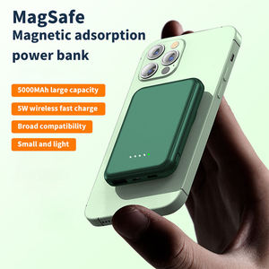 Chargeur sans fil magnétique portable mini très vendu, chargeur rapide 5000 mAh, Powerbank <span class=keywords><strong>pour</strong></span> <span class=keywords><strong>iPhone</strong></span> Samsung - Product Image 2