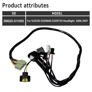 36620-01H00 pour SUZUKI GSXR600 GSXR750 Jauges de vitesse de phare Faisceau de câblage Faisceau de câblage pour moto 2006 2007 - Product Image 2