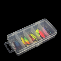 3.3G Spinner appât leurre pêche avec triple crochet cuillère lame métal leurre pour maquereau bar truite pêche