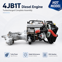 Ensemble moteur diesel turbocompressé refroidi par air SCDC authentique 2,8 L 4JB1T avec boîte de vitesses manuelle 4x4 pour pick-up et camionnettes