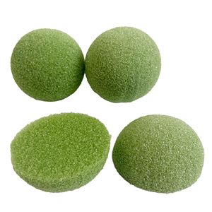 Mousse florale sphérique en plastique recyclé pour arrangements DIY, éponge verte de 2 mm, fournitures de précision pour l'artisanat - Product Image 4