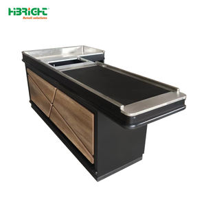 Diseño Moderno de Mostrador de Caja para Minoristas, Material de Acero al por Mayor para Uso en Supermercados - Product Image 1